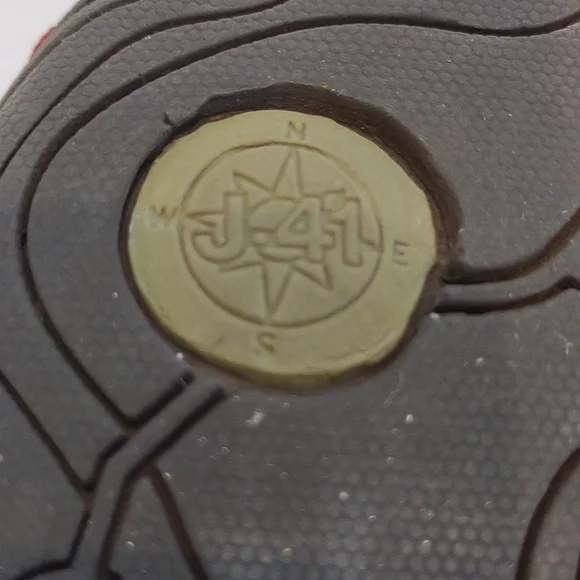 J-41 Black and Red Mules - Picture 14 of 16